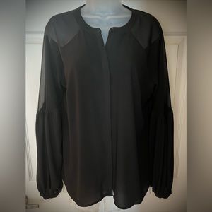 Express statement sleeve blouse